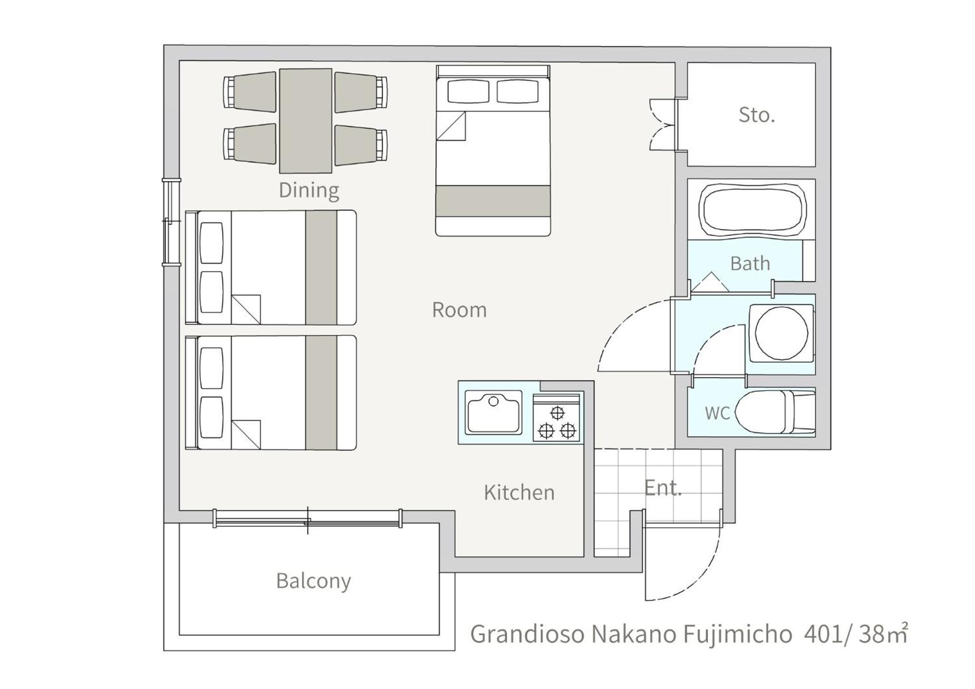 Green House Nakano Fujimicho - Vacation Stay 65992V 東京都 外观 照片